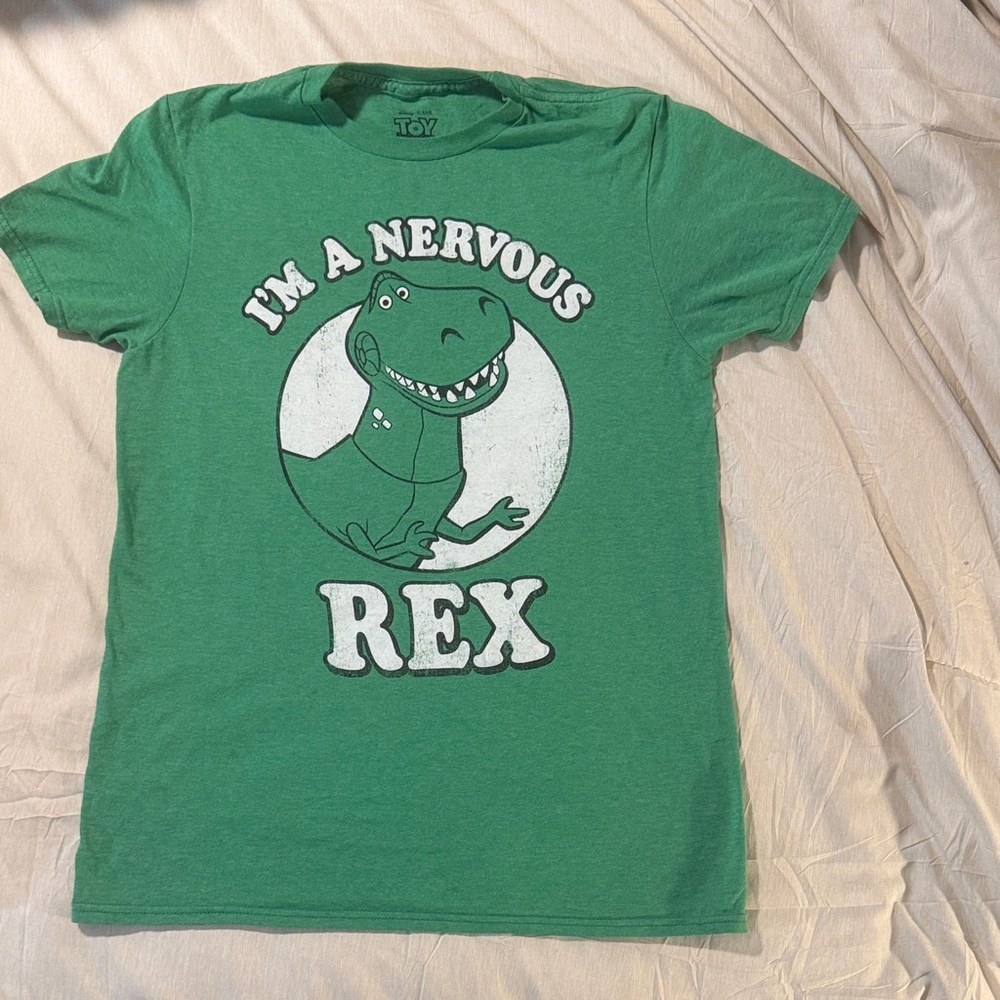 Disney Green Nervous Rex Tee